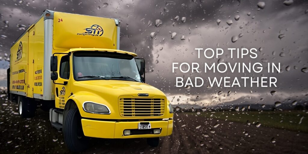 moving in bad weather